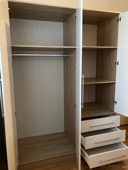 Skříň 140 cm, dub Sonoma - 2