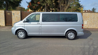 VW T5 Caravelle 2.5 TDI 4x4 Long 9 MÍST 2008 Nová STK - 2