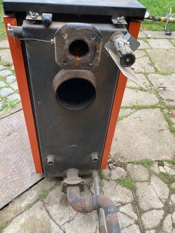 OPOP H418 Ocelový kotel na tuhá paliva -dřevo,uhlí - 2