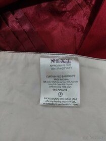 Satenovy zaves - vinova barva 135x137 - 2