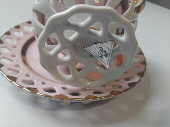 Byzant,růžový porcelán H&C - 2