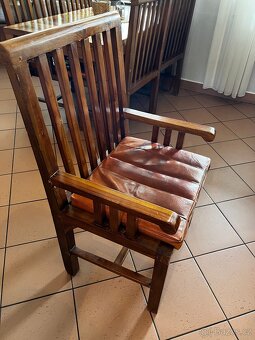 Teaková židle - 2
