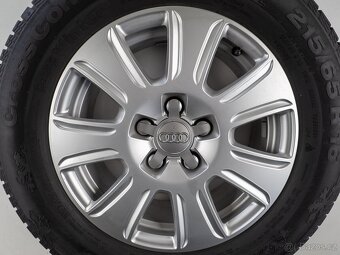 Audi Q3 - Originání 16" alu kola - Zimní pneu - 2