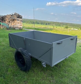 Odpružený vozík za malotraktor - 2