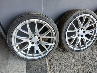 4× alu kola 5×112 19+letní pneu - 2