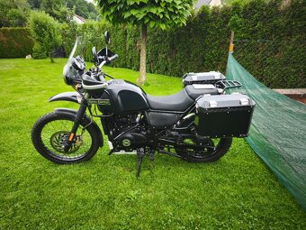 Royal Enfield Himalayan 450 (2021) 6100km, kufry, padáky, po - 2