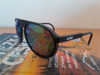 Brýle UVEX MTN Classic Pure Black Matt/Mirror Green - 2