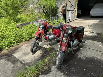 Jawa 350, kývačka, panelka - 2
