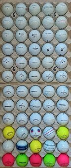 Golfové míčky 60ks (výběr) - 2