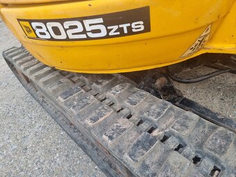 JCB 8025 ZTS 2013 3600mth - zánovní pásy - 2