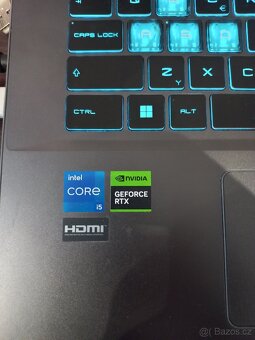 prodam herní msi thin 15 notebook - 2