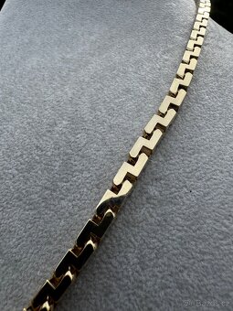 Zlatý řetěz 35.02g 62cm - 0.8mm - ANKR - PILKA NOVY ZLATO - 2