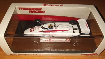 F1 Theodore TY01 #33 Derek Daly 1982 Spark S4315 1:43 - 2