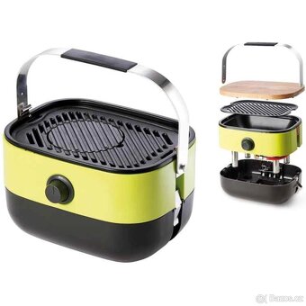 MEVA Gril piknik - plynový přenosný párty gril - 2