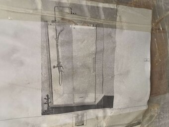 Koupelnový sprchový kout SANOTECHNIK N8120U - 120x80cm nový - 2