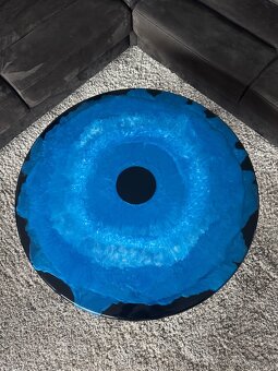 Stůl z epoxidu – unikátní ruční výroba - 2