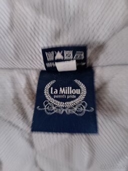 Luxusní mantinel do postýlky La Millou - Velvet Dark Grey - 2