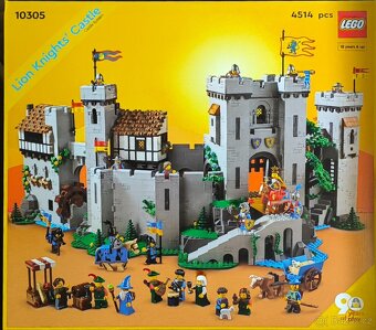 Lego set Icons 10305 Hrad lvího rytíře- nový - 2