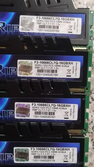 16GB DDR3 1333 CL7 1,5V XMP zn. G.Skill (4x4GB DDR3 1333) - 2