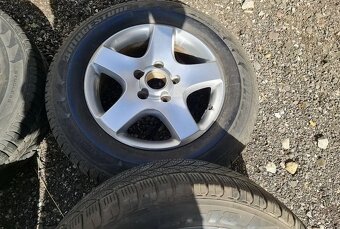 zimní R17" Alu kola originál Volkswagen Touareg - 2