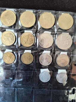 ČESKOSLOVENSKE FEDERATÍVNE MINCE :1990-1992 - - 2