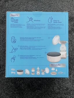 NOVÁ Elektronická mobilní odsávačka mléka - 2