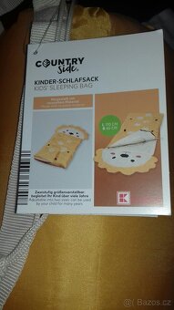 Dětský spací pytel 170x65 cm a spací pytel   225x76/50 cm - 2