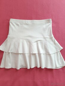 Bílá úpletová sukně Cherokee - 2