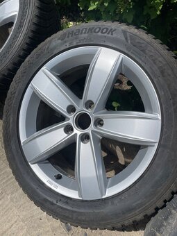 disky VW 6.5Jx17 Passat, Superb s pneu 215/55 R17 - 2