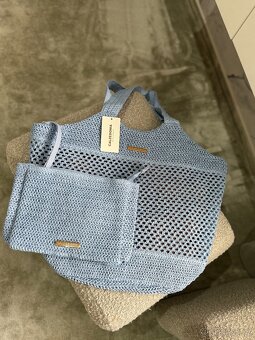 Luxusní, plážová taška + psaníčko CALZEDONIA - 2