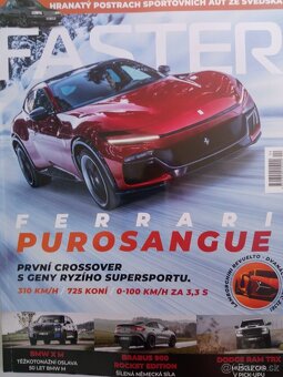 Časopisy AUTO 4x4, FASTER - cena 20 Kč za kus - 2