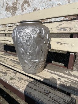 Váza Art deco - motiv akt žen - 2