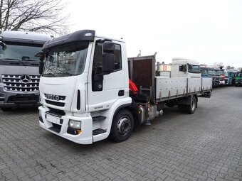 Iveco Euro Cargo 120E25-4x2–Valník + HR-Fassi F38 – EURO 6 - 2