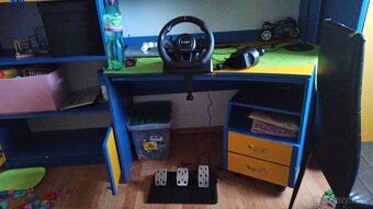 Volant z převodovkou a pedály PS4 ps3 PC - 2