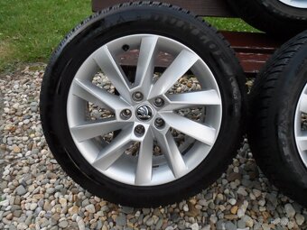 Originál Alu Kola 17 Škoda 5X112 ET 40 Zachovalé - 2