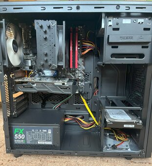 Multimediální PC - R5 1600 / RX 460 / 8GB RAM / WIN 11 - 2