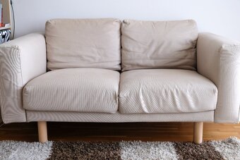Dvoumístná sedací souprava IKEA NORSBORG - béžová - 2