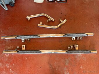 Univerzální boční nášlapy a zadní rámy NEREZOVÉ - 2