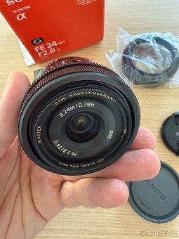 Objektiv SONY FE 24mm f/2.8 G, v záruce a příslušenstvím - 2