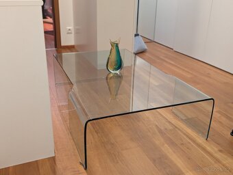 Designový skleněný konferenční stůl - 2