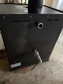 Krbové kamna s výměníkem + k tomu čerpadlo - 2