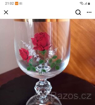 Krásné skleničky na likér,NOVÉ NEPOUŽITÉ - 2