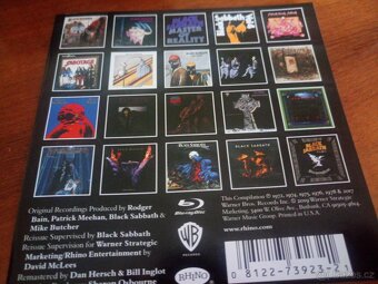 BLACK SABBATH komplet - BOX s CD komplet 22+1 BLU-RAY - 2