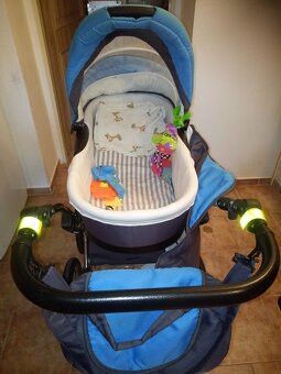 Detsky kocarek dvoukombinace + vajicko Chicco sede - 2