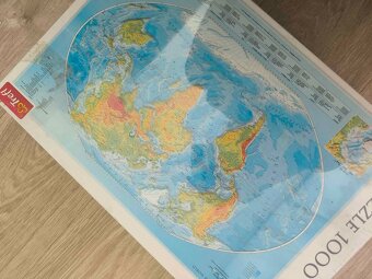 Nové Puzzle Mapa světa - 2