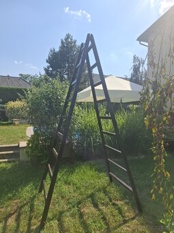 Zahradní žebřík, štafle - 2