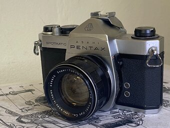 Prodám Asahi Pentax Spotmatic SP + Super Takumar 55mm f/ - 2