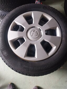 ZIMNÍ KOLA ŠKODA FABIA, RAPID, VW, CONTINENTAL 175/70R14T - 2