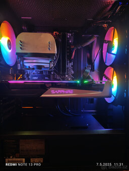 Herní PC- Ryzen 7, 16GB RAM, 1TB NVME, 5700XT, WIN11 - 2