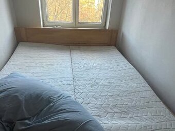 Velká postel 200 × 220 cm + matrace - 2